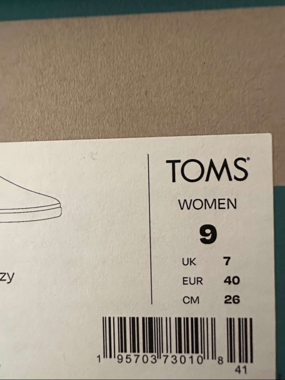 Toms Women's Gray Faux-Fur Cuff Slip-On Slippers - Picture 10 of 10